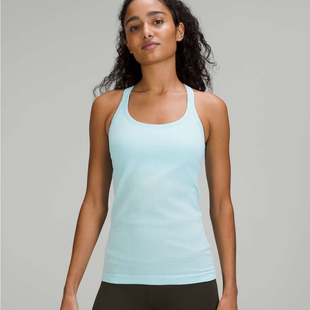 Ebb Street Tank Size 6 Lululemon light Blue